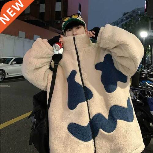 2021 an Teddy Bear Coat Autun Winter Plush Thick Black Blu