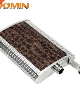 HOOMIN Stainless Steel 7OZ Drinkware Hip Flasks Whisky