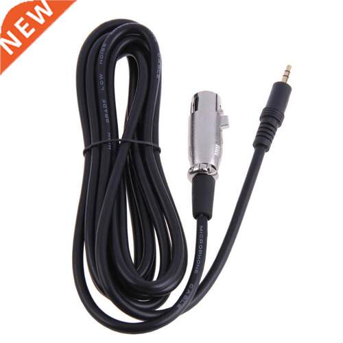 New XLR 3 Pin Female to Right Angle 1/8 XLR XLR3F to Right-a