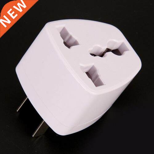 2 Pin Universal Travel EU UK AU To USA AC Power Adapter Plug