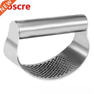Ring Garlic Press Kitchen Tools Ergonomics Stainless Steel G