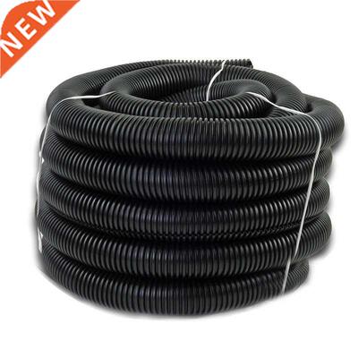 20 Ft 1inch Split Wire Loom Conduit Polyethylene Tubing Blac