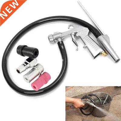 7Pcs Abrasive Air Sand Blasting Gun Kit 1 Ceramic Nozzle 1 S