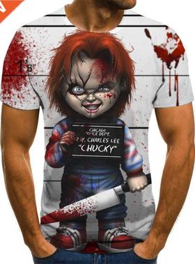 Mens Horror T Shirts  New Summer Men 'S Short Sle
