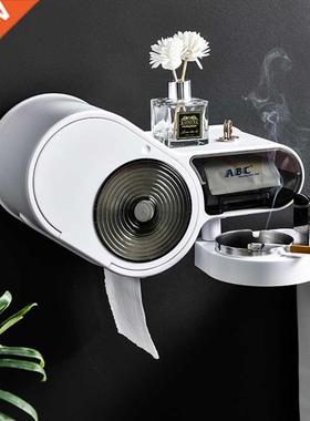 Portable Non-Porous Toilet Paper Holder Simple Style Bathroo