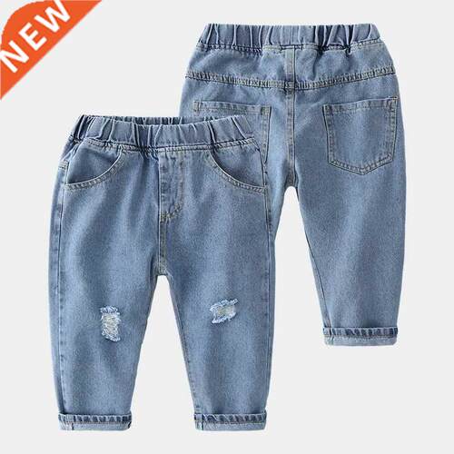 Boys Jeans New 2022 Spring Autumn Kid's Clothing Toddler Chi