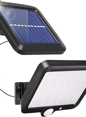Solar Power Wall Light Outdoor Motion Sensor Light 56 LEDs S