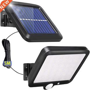 Solar Power Wall Light Outdoor Motion Sensor Light 56 LEDs S