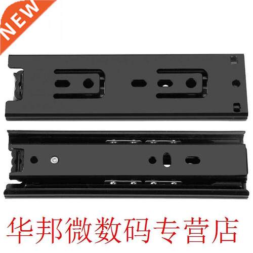 2Pcs/Lot Drawer Slides Soft Close Drawer Track Rail Sliding