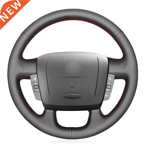 Black PU Leather Car Steering Wheel ver for Fiat Ducato 2006
