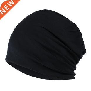 New Bonnet for Women Men Spring Autumn Cotton Skullies Hat H