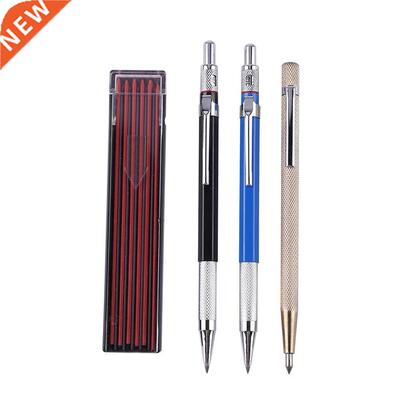 Carpenter Pencils with Marker Pen Refills Carbide Scriber