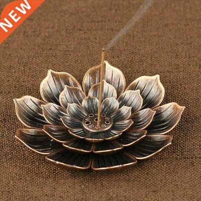 3 In1 Incense Holder Alloy Lotus Line Incense Burner Yoga Sa