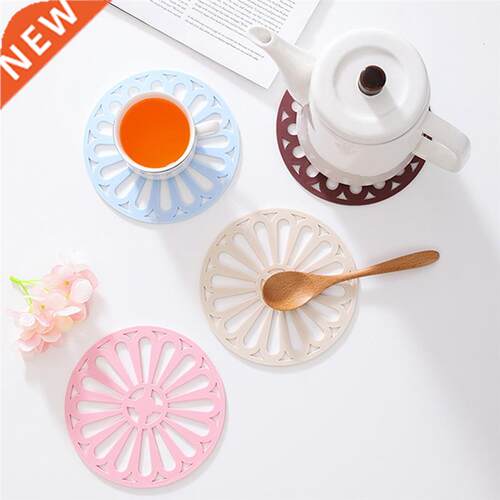 Kitchen Accessories 15cm Coaster Silicone Mat Placemat Heat