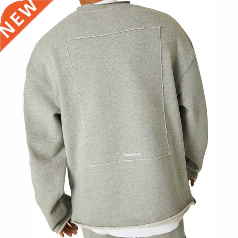 2022 New Arrival Men Fitness Sweatshirts Full Loose hip hop