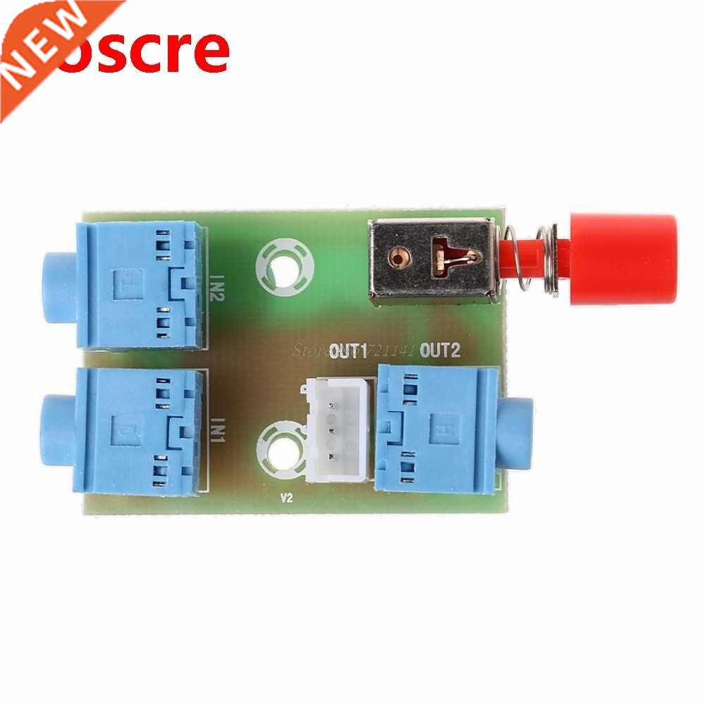 3.5 Audios 2 In 1 Out Switch Switching Board Audio Socket Si