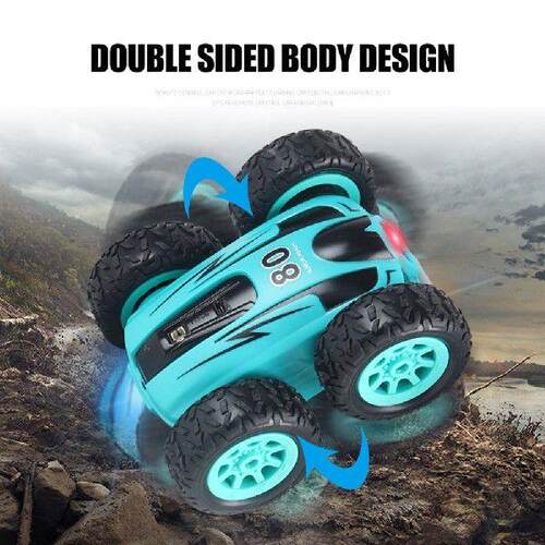 2.4G RC Amphibious Stunt Car with Light Waterproof