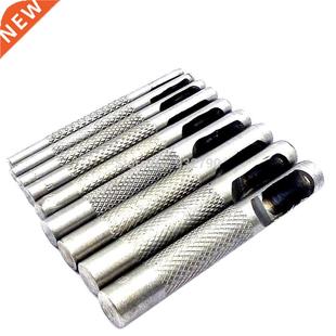 9pcs Men Women Leather Belt Watch Gasket Hollow Hole Punch C