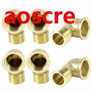 6pcs 1/2PT Female x 1/2PT Male Thread 90 Degree Street Elbow