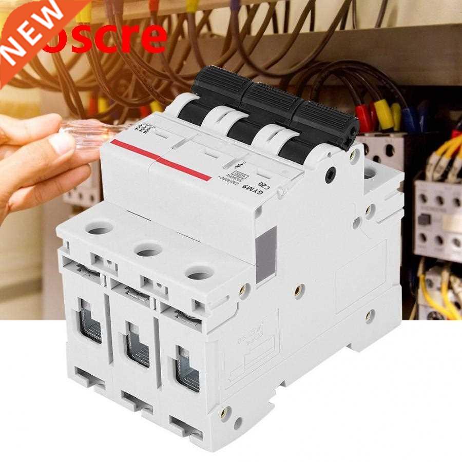 3P AC MCB mini circuit breaker GYM9-C65 400V 6A 10A 20A High
