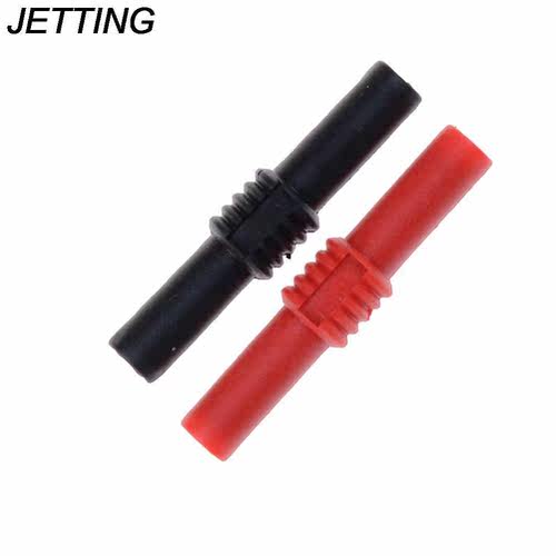 JETTING 2pcs 4mm banana socket female adapter extension Insu