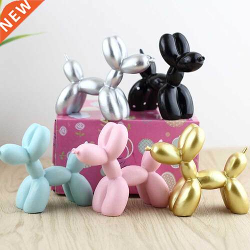 Resin Crafts Gift Cute Small Balloon Dog Party Accessories 5
