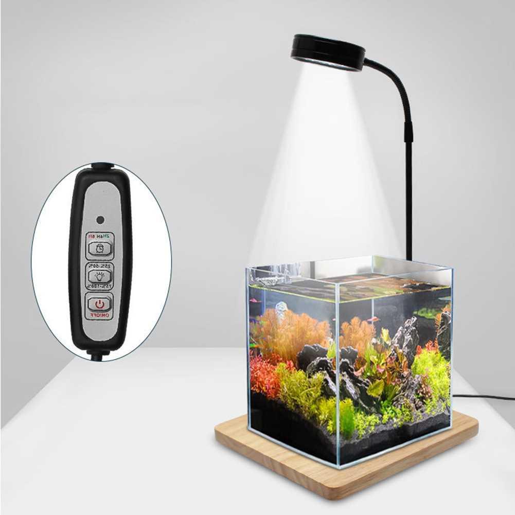 aquarium aquatic light usb super white fish tank growth
