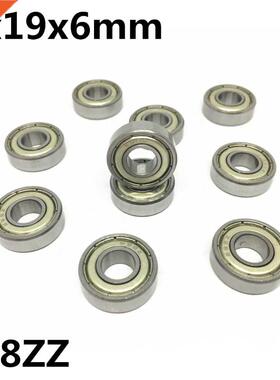 50Pcs 698ZZ R-1980ZZ 8x19x6 mm Deep groove ball bearing Mini