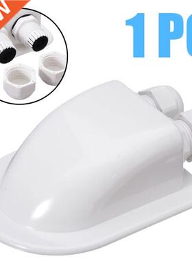 1pcs Waterproof Double Roof Cable Entry Gland Cable Box Sola