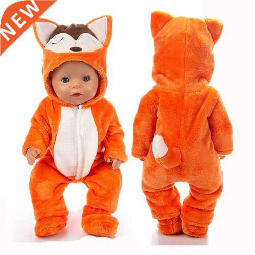 Cute Unicorn Outfit For 17 Inch Baby Born Doll 4cm Baby Dol