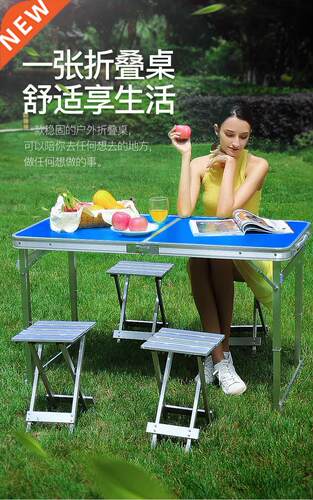 Folding Table Night Market Stall Outdoor Folding Table