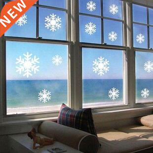 Chrstmas Snowflake Wndow Stcker Chrstmas Wall Stckers