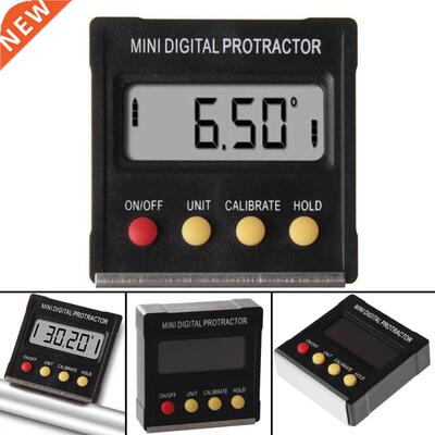 LCD Display Finder Protractor Inclinometer 360 Degree Slope