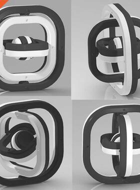 New D Flip Finger Spinner Fidget Toy Fingertip Gyro Relief