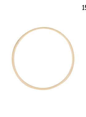 5pcs Catcher Ring Embroidery Hoop Bamboo Circle Round Wooden