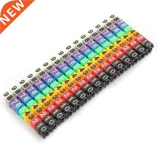 Clip-on String Cale Marker oxed Plastic Numer Numer Wire