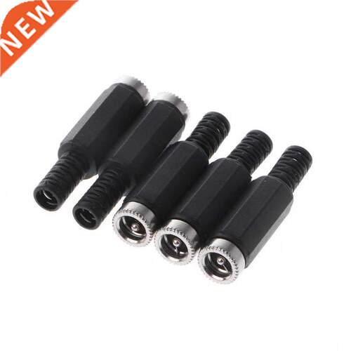 5 Pcs 2.1mm x 5.5mm Female DC Power Jack Adapter Connector B