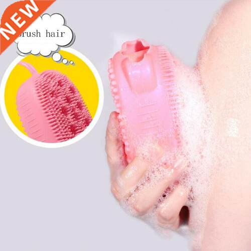 Soft Silicone Bubble Bath Brush Massage Shower Brush Multi-