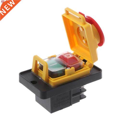 KJD12 250V 16A 4Pin Waterproof Magnetic Start Stop No Volt R