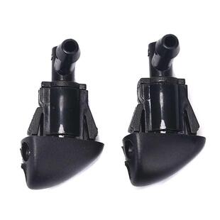 2Pcs 3-Hole Car Windshield Washer Wiper Water Spray Nozzle F