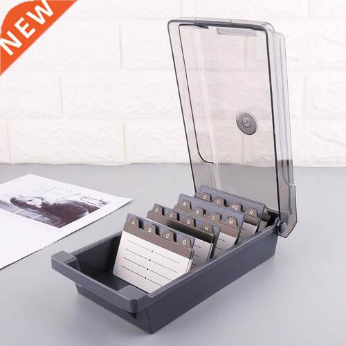 Large Capacity Splitter Index Tas usiness Card Holder Ne