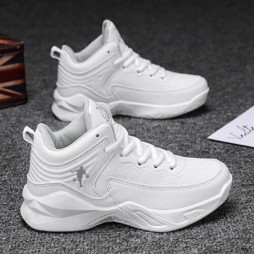 High Quality Boys Basketball Shoes Soft  Thick Sole Non-s