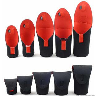 4 Size Camera Lens Bag Neoprene Waterproof Camera Lens Pouch