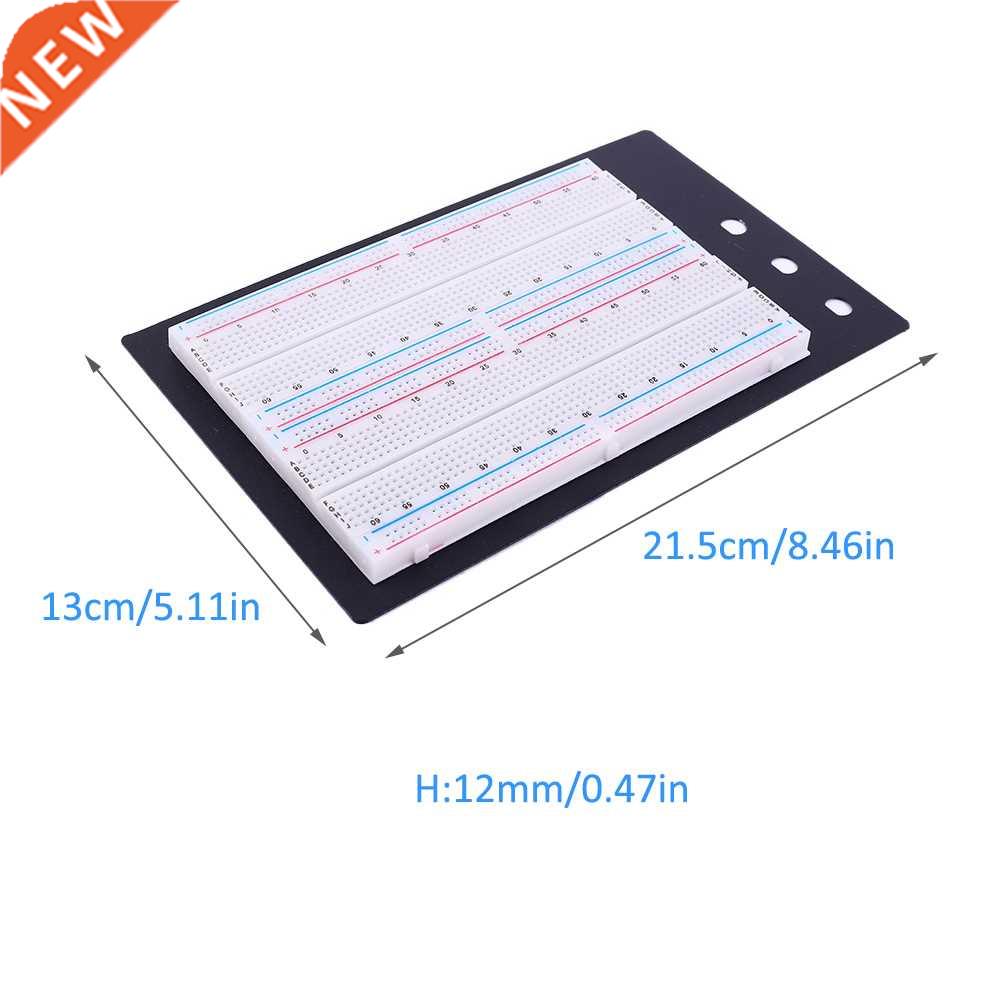 1660 Hole Breadboard 0.8mm Wire Solder-Free Circuit Test Boa