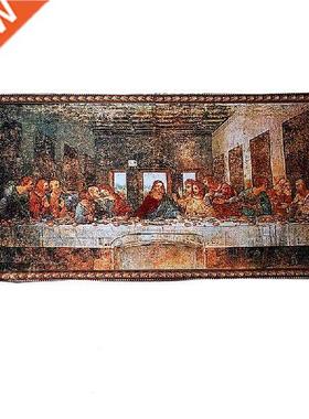 253x134cm The Last Supper belgian Cotton Wall hanging