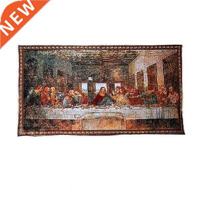 253x134cm The Last Supper belgian Cotton Wall hanging