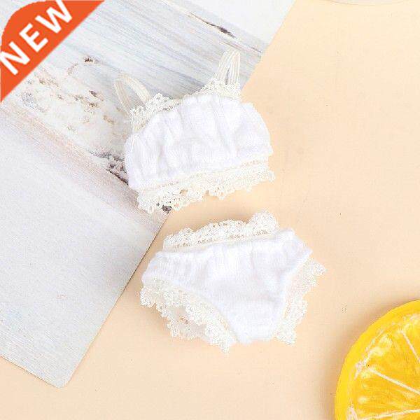 1:6 dollhouse miniatures outfits white underwear camisole