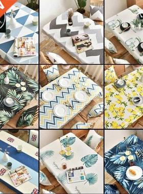 Table cloth Nordic oil proof wash rectangle table cloth ins