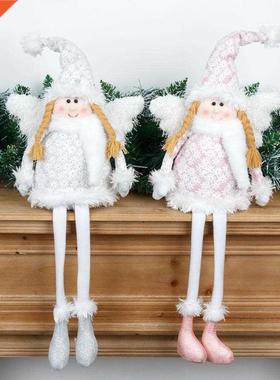 Wear-resstant Useful Long Legs Chrstmas Angel Grl Doll