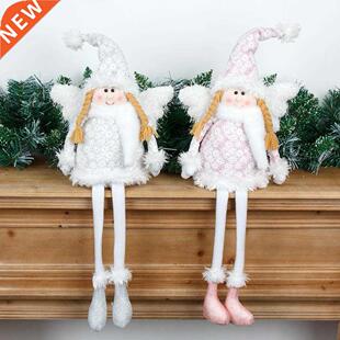 Wear-resstant Useful Long Legs Chrstmas Angel Grl Doll